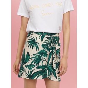H&M | Patterned Wrap Skirt